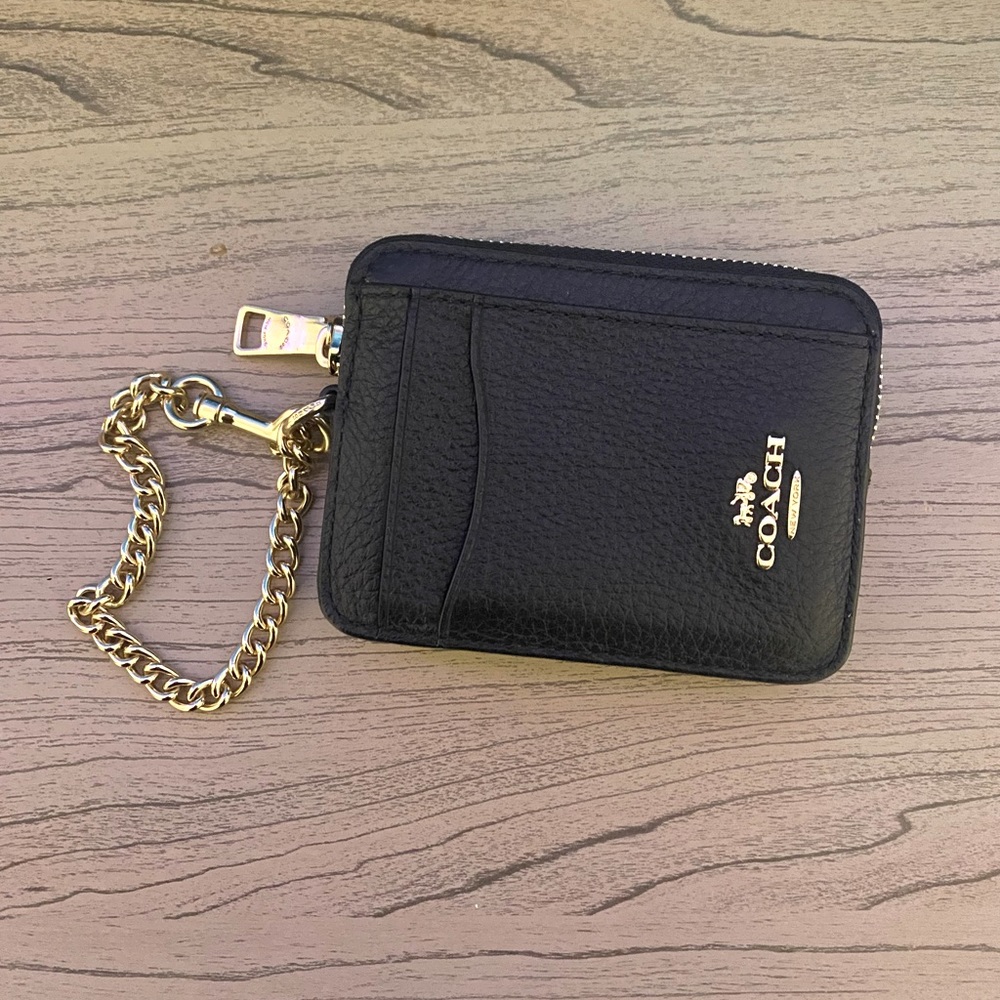 Coach Zip Card Wallet